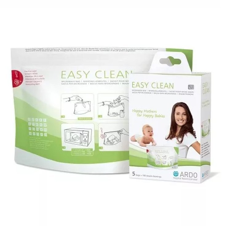 ARDO EASY CLEAN MICROWAVE 5PCS