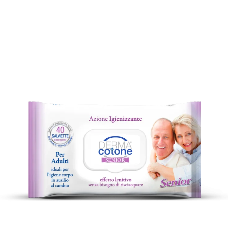 SALV SENIOR DERMACOTTON 40PCS