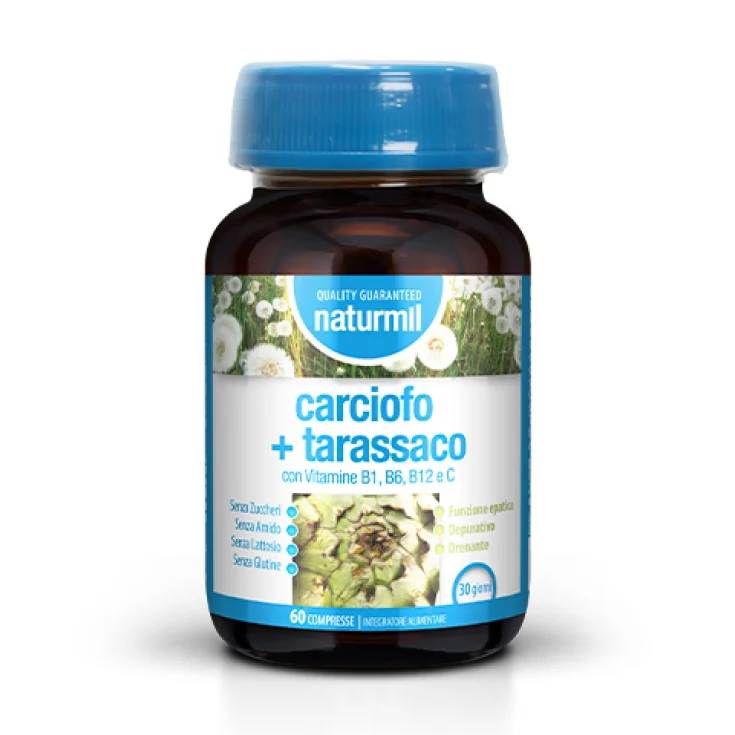 NATURMIL ARTICHOKE + TARASSA 60 TABLETS