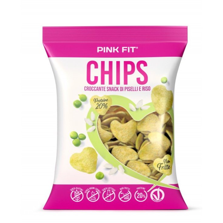 PINK FIT CHIPS PEAS RICE 25G