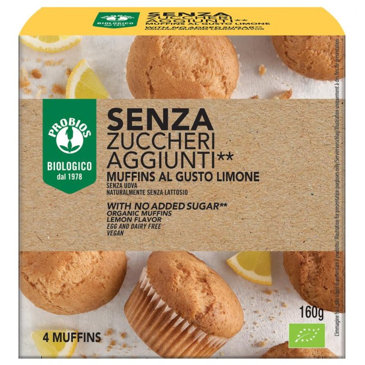 PROBIOS MUFFIN LEMON 4X40G