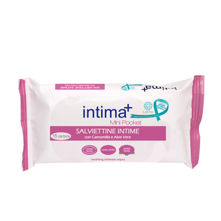 INTIMA+ INTIMATE WIPES 15P