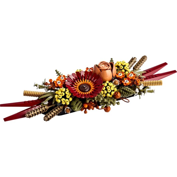 Dried flower centerpiece