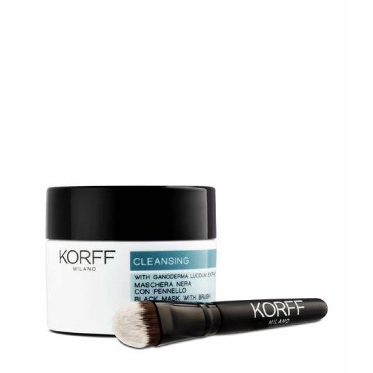 KORFF CLEANSING MASK BLACK PROM