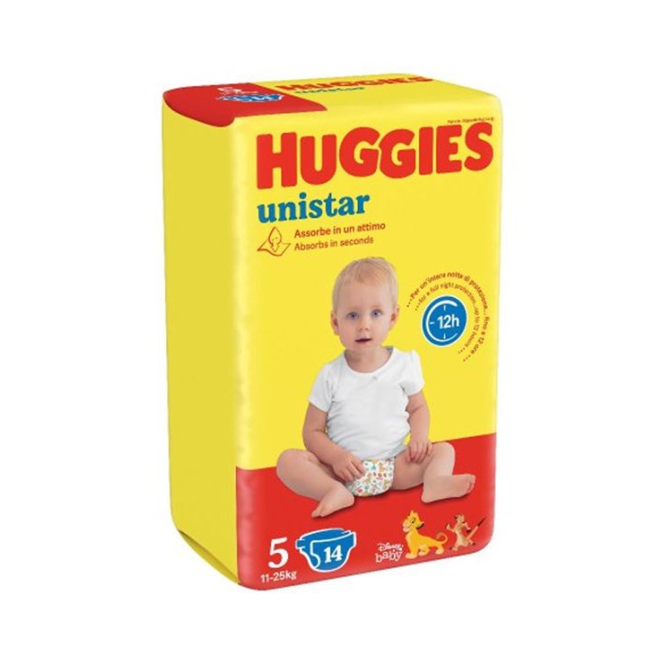 HUGGIES UNISTAR BASE 5 14PCS