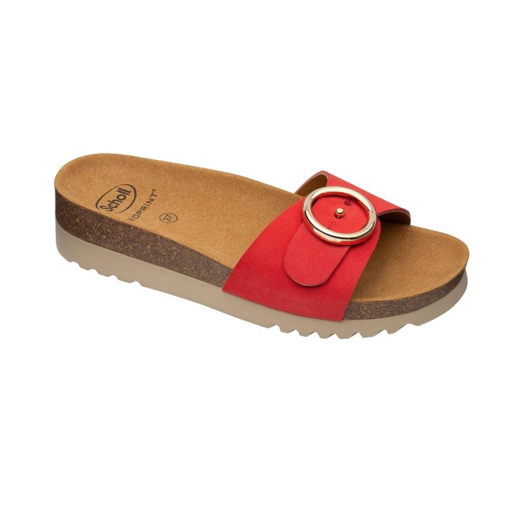 MALIBU' MULE NUBUCK W RED 40