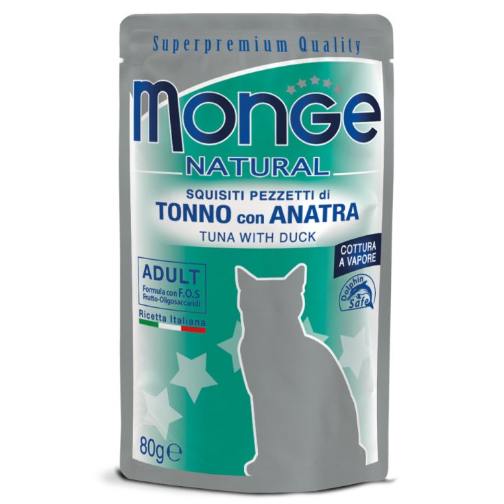 MONGE TUNA/DUCK BAGS 80G