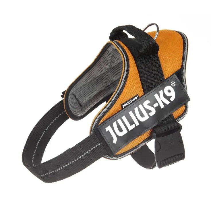 JULIUS K9 POWAIR ORANGE HARNESS M 1