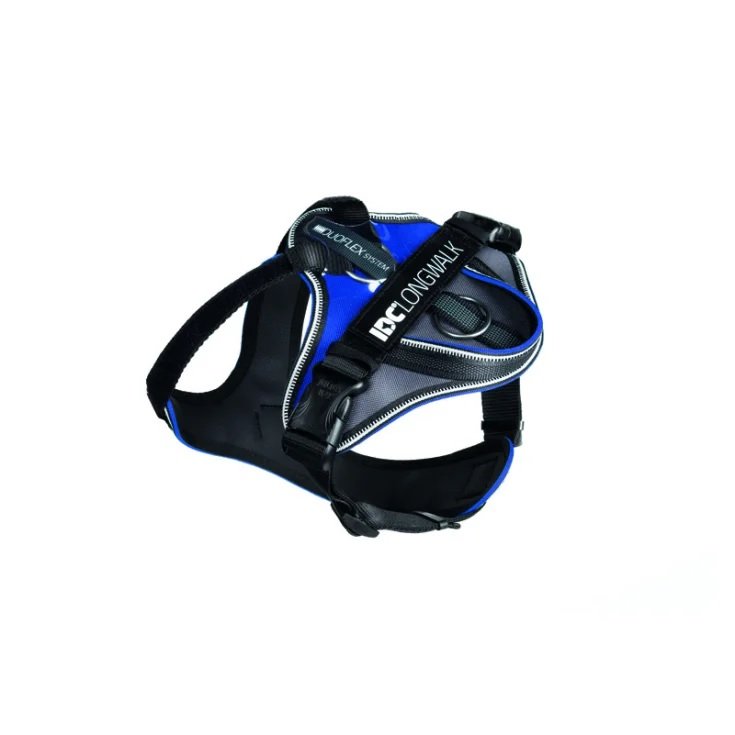 JULIUS K9 LONGWALK BLUE HARNESS L 16 22