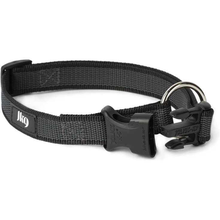 JULIUS K9 BLACK COLLAR S 2X27 42 CM