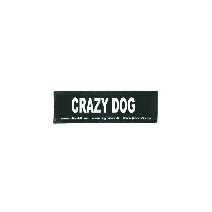 JULIUS K9 CRAZY DOG PATCH L 16X5 CM