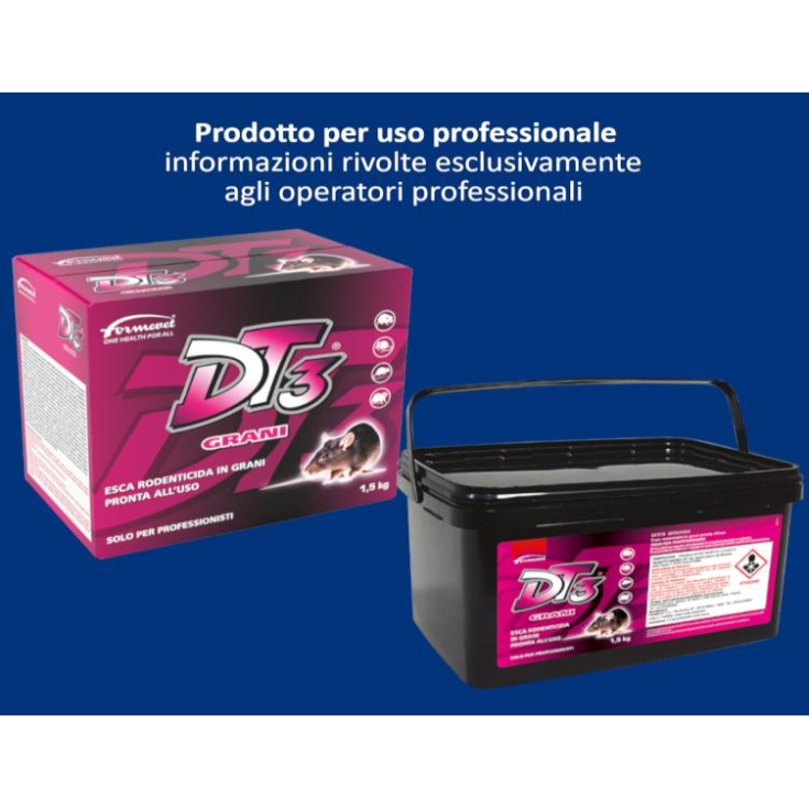 DT3 RODENTICIDE GRAINS 1,5KG UP