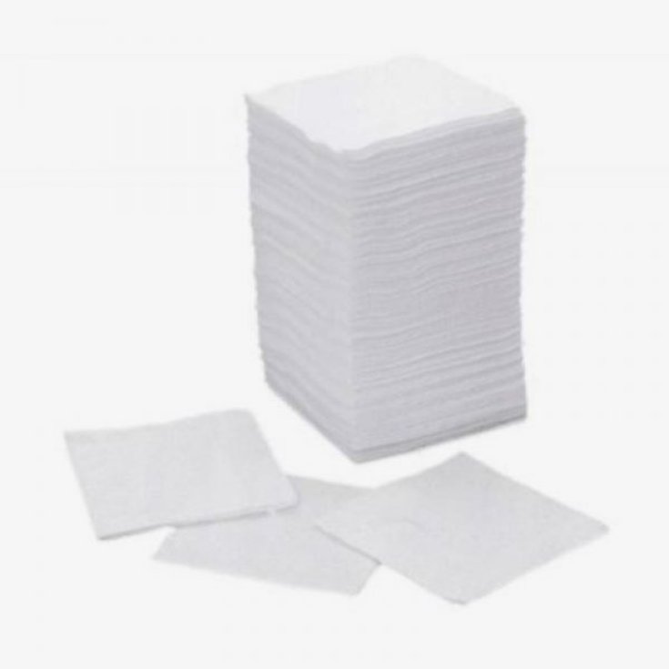 NON-WOVEN FOLDED GAUZE 7,5X7,5 100P