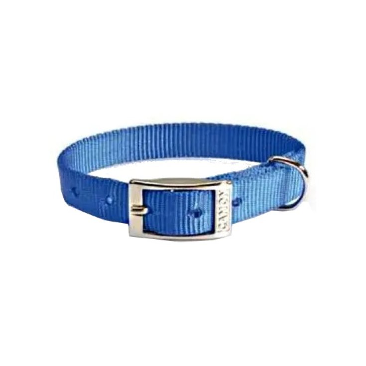 NYLON COLLAR 25X500MM BLUE