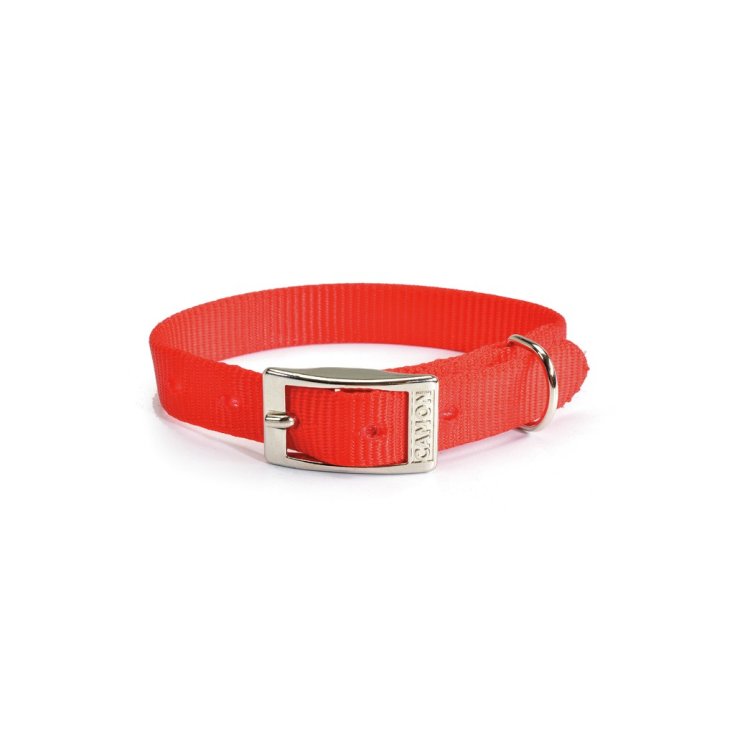 NYLON COLLAR 18X450MM BLUE