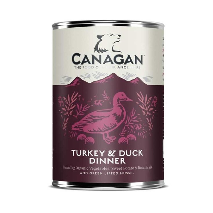CANAGAN DOG TURKEY&DUCK 400G