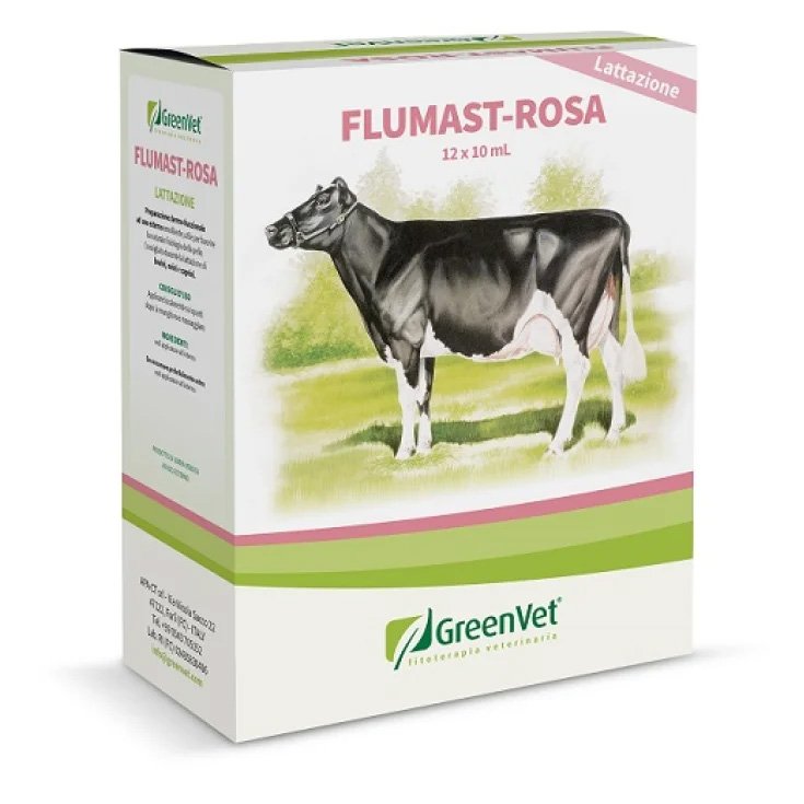 GREENVET FLUMAST PINK DERM 12P