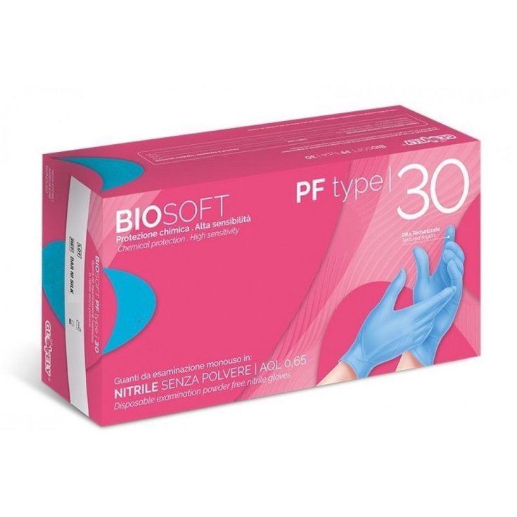 BIOSOFT PF 30 XL GLOVE 100PCS
