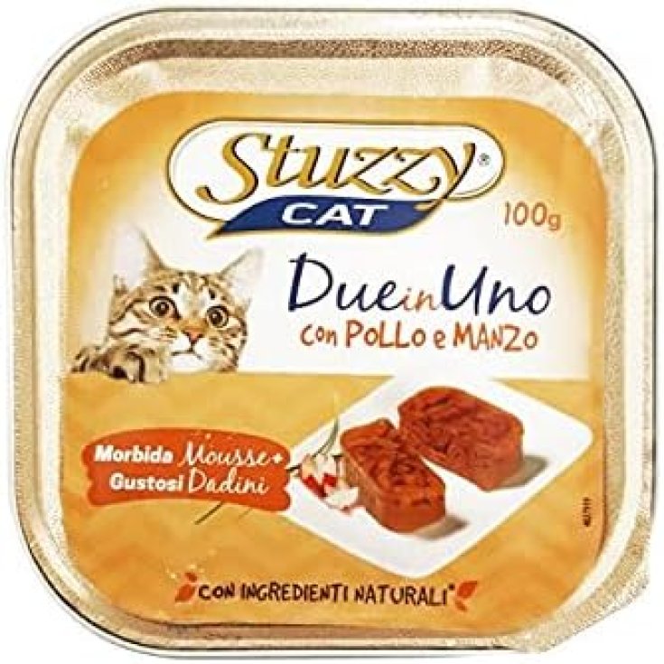 STUZZYCAT 2IN1 CHICKEN BEEF 100 GR