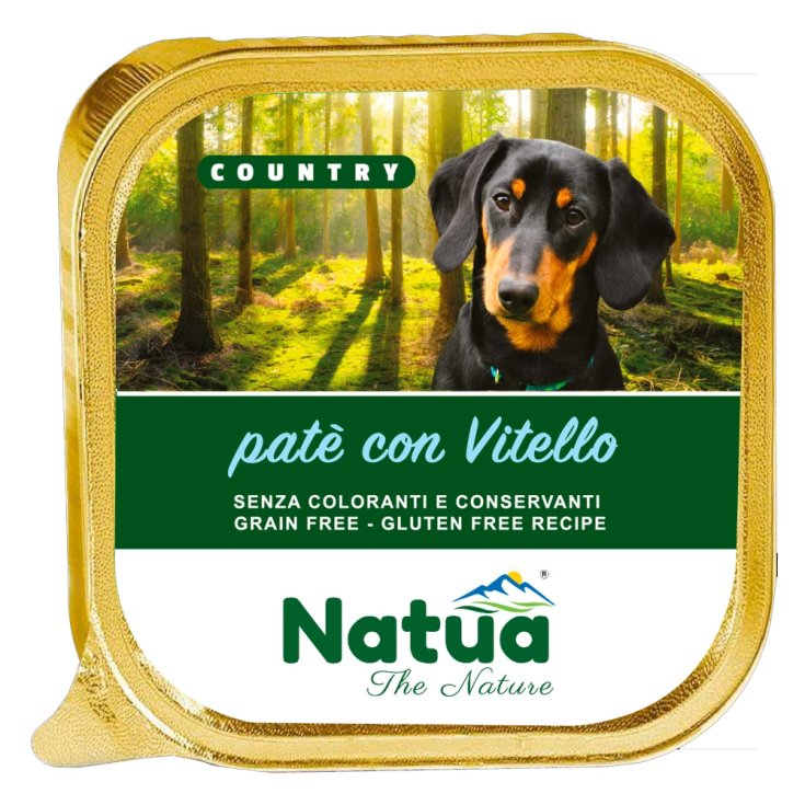 NATUA DOG COUNTRY VEAL 100 GR