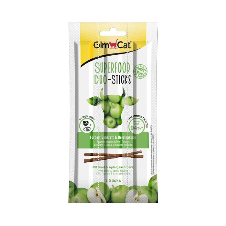 GIMCAT STICK BEEF AND APPLE 3X5 GR