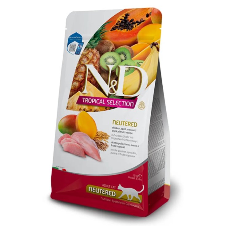 N&D CAT TROPICAL CHICKEN NEUTERED 10 KG