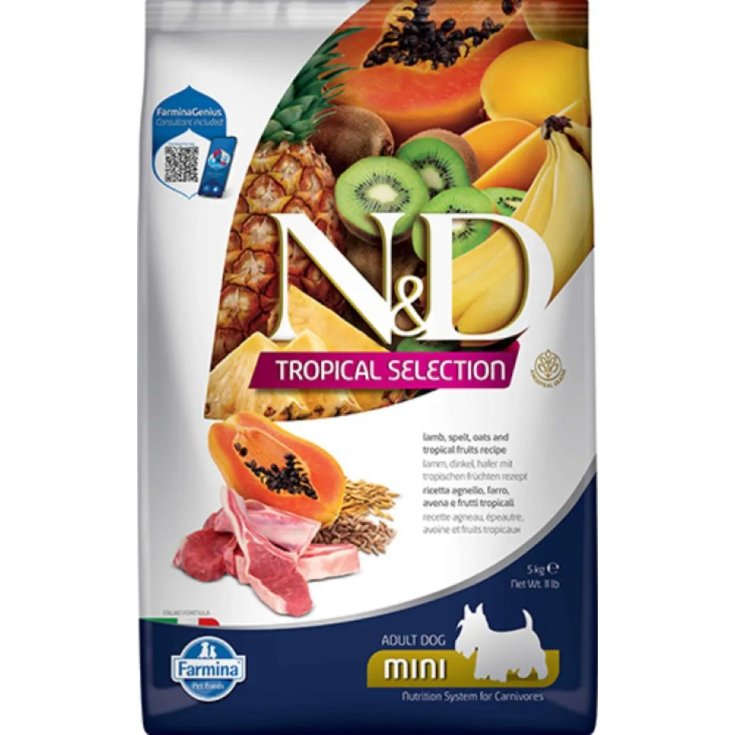N&D DOG TROPICAL LAMB AD. MINI 1.5KG