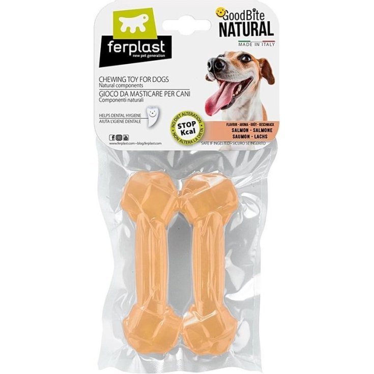GOODB NAT BONE SALMON M 70G