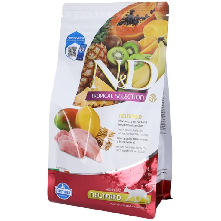 N&D CAT TROPICAL CHICKEN NEUTERED 1,5 KG