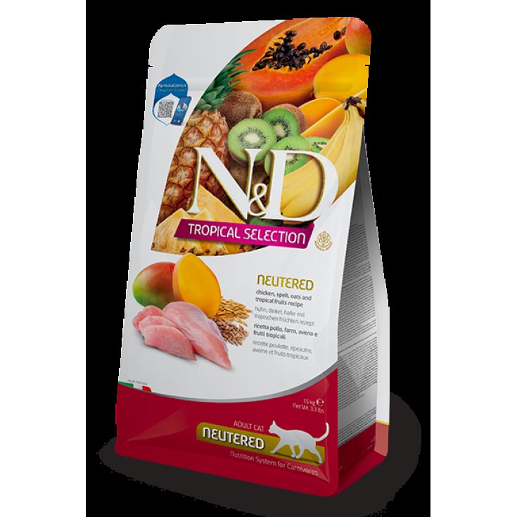 N&D CAT TROPICAL CHICKEN NEUTERED 300 GR