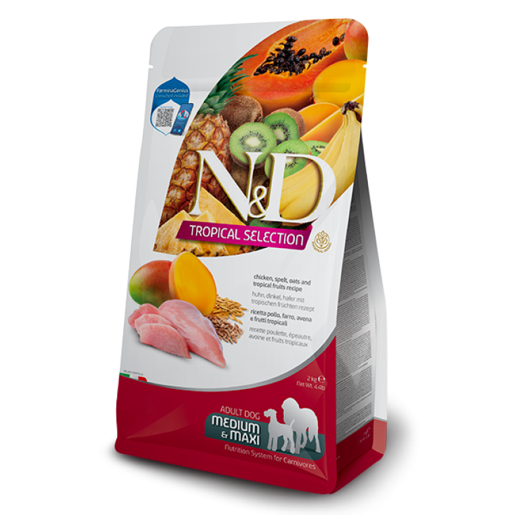 N&D DOG TROPICAL CHICKEN AD MED/MAX 2 KG