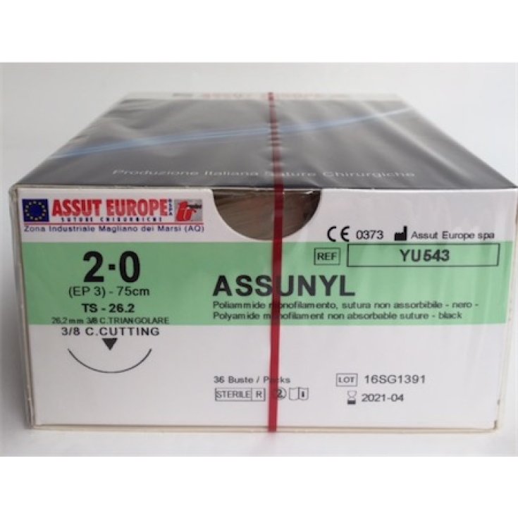 ASSUT - ASSUNYL NEEDLE TRI.26,2MM D.3(2/0)