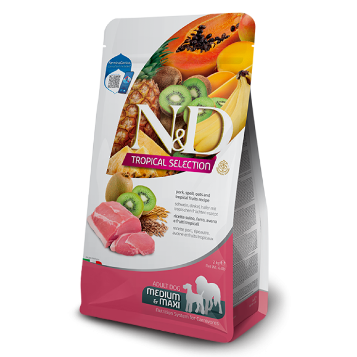 N&D DOG TROPICAL PORK AD. MED/MAX 2KG