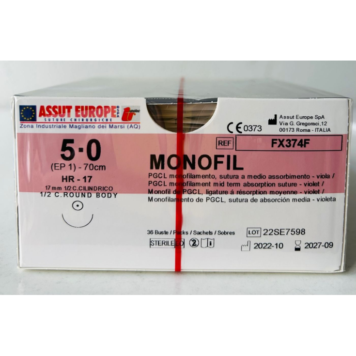 ASSUT - MONOFILA NEEDLE CIL.31,1MM D.3(2/0)