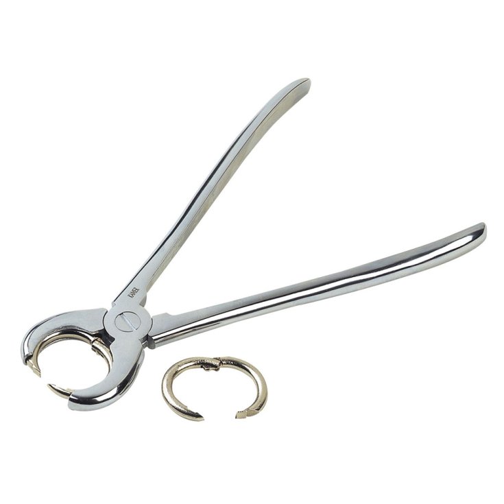 PIG RING APPLICATION FORCEPS