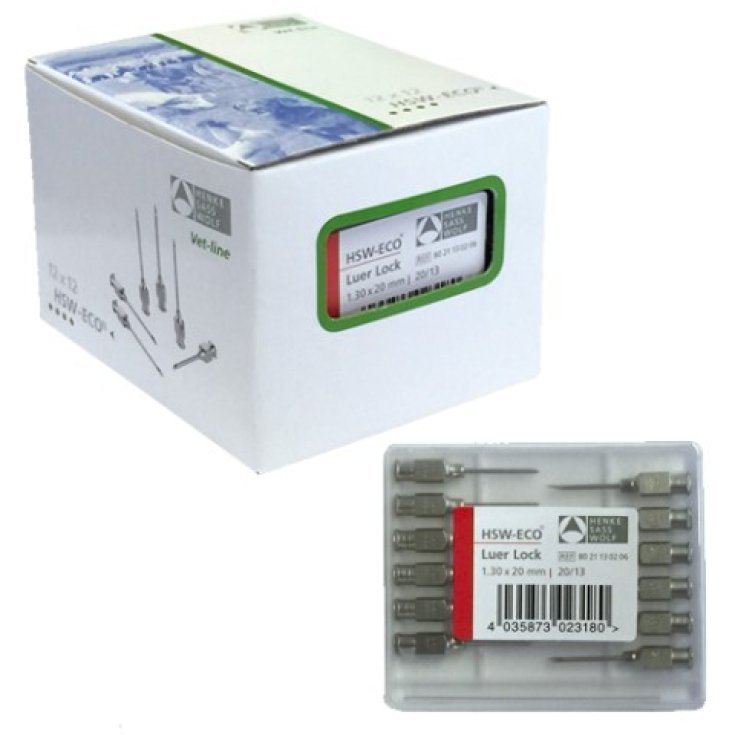 VETERINARY NEEDLES HENKE LL 1.40X25mm 12PCS VETERINARY NEEDLES HENKE LL 1.40X25mm 12PCS