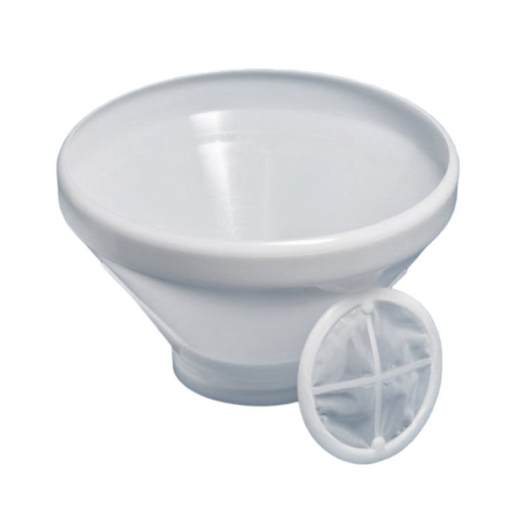 LARGE MILK STRAINER d.34 WITH FILTER LARGE MILK STRAINER d.34 WITH FILTER