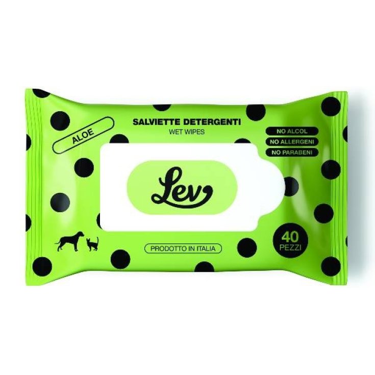 LEV WIPES 22X28 ALOE 40PCS