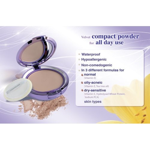 Covermark Waterproof Camouflage Kompaktpuder – Hypoallergen, Wasserfest & Mit Vitamin E, Farbe 4A