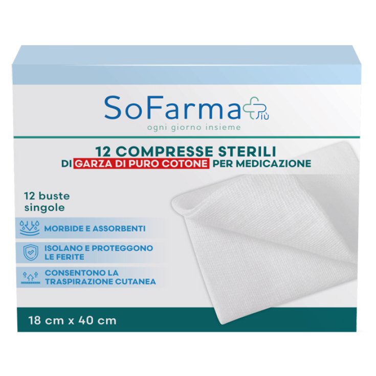 SOFARMAPIU' COMPR COT18X40 12P