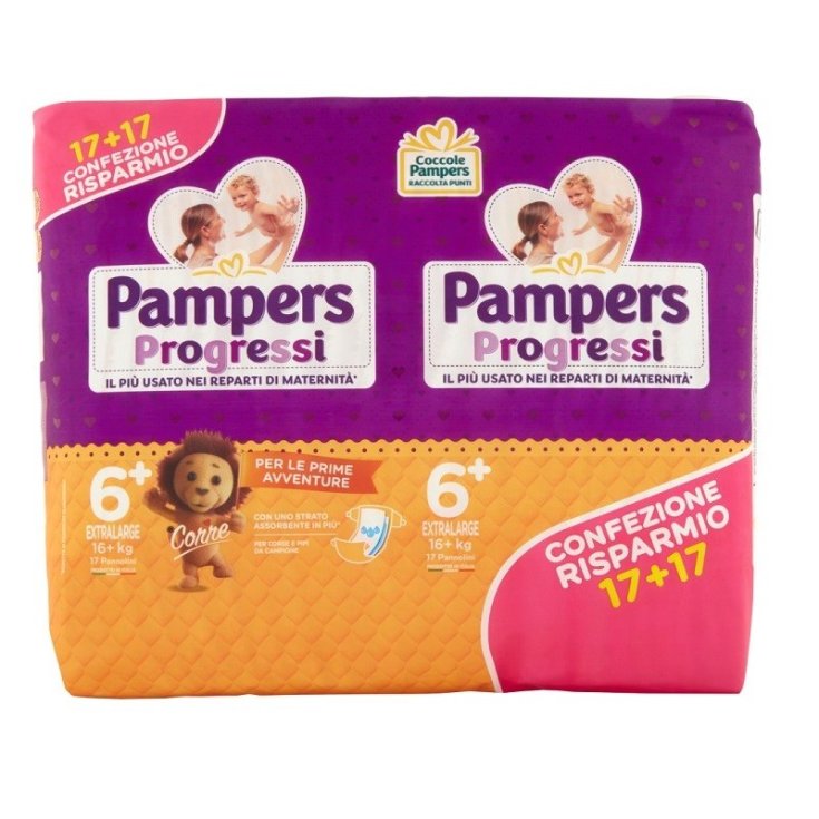 PAMPERS PROG XL PAC DPP 34PCS