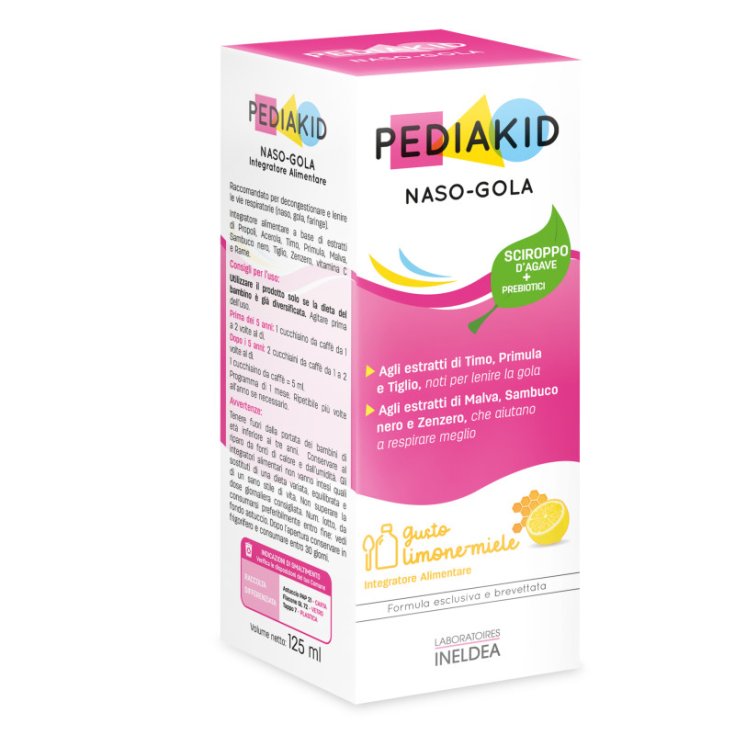 PEDIAKID NOSE THROAT SYRUP