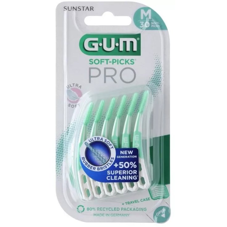 GUM® SOFT-PICKS® PRO Medium Pipe Cleaner 30 Pieces