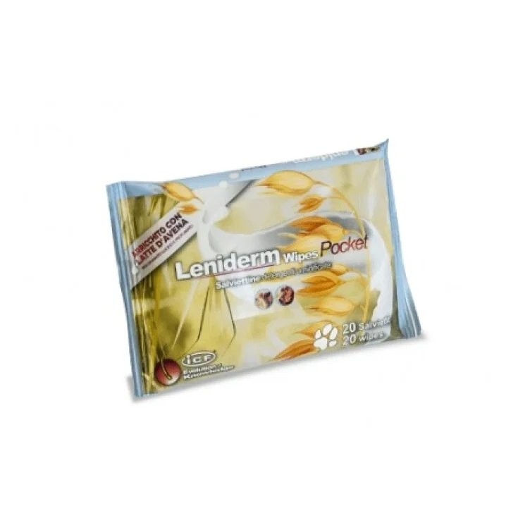 LENIDERM WIPES POCKET 20PCS DIS