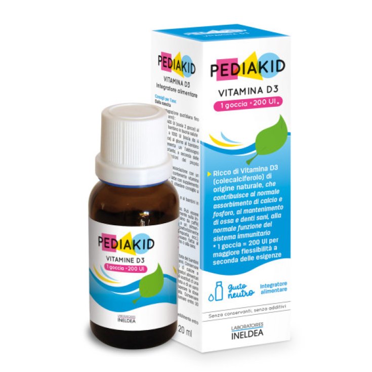 PEDIAKID VITAMIN D3 200IU