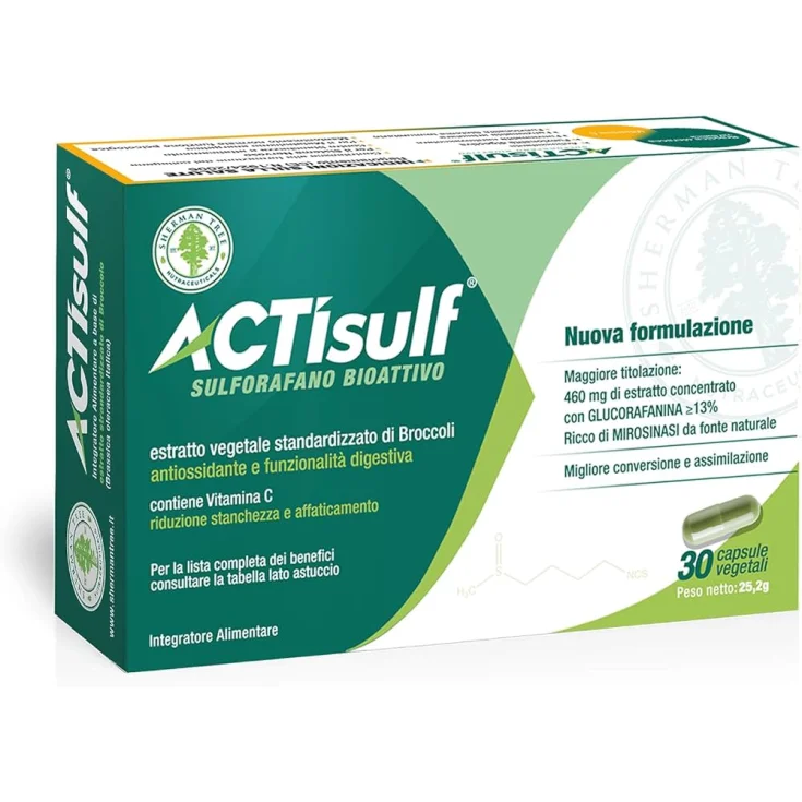 ACTISULF SULFORAPHAN 30CPS VEG