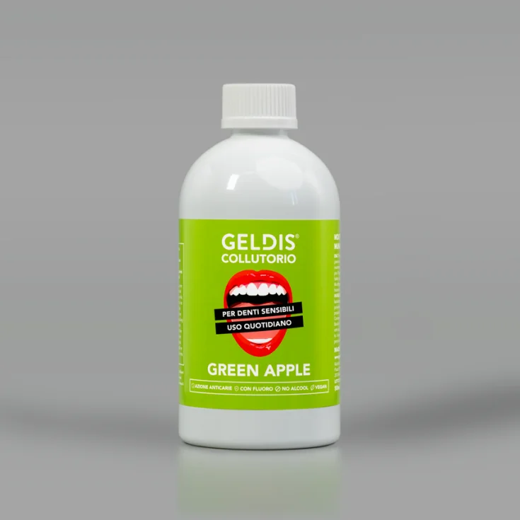 GELDIS GREEN APPLE MOUTHWASH