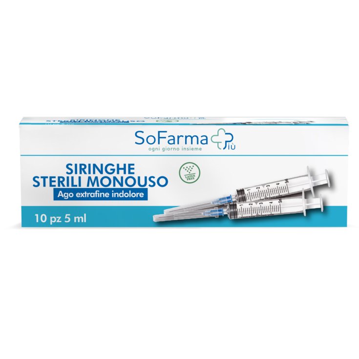 SYRINGE 5ML G23 10P SOFARMAPIU