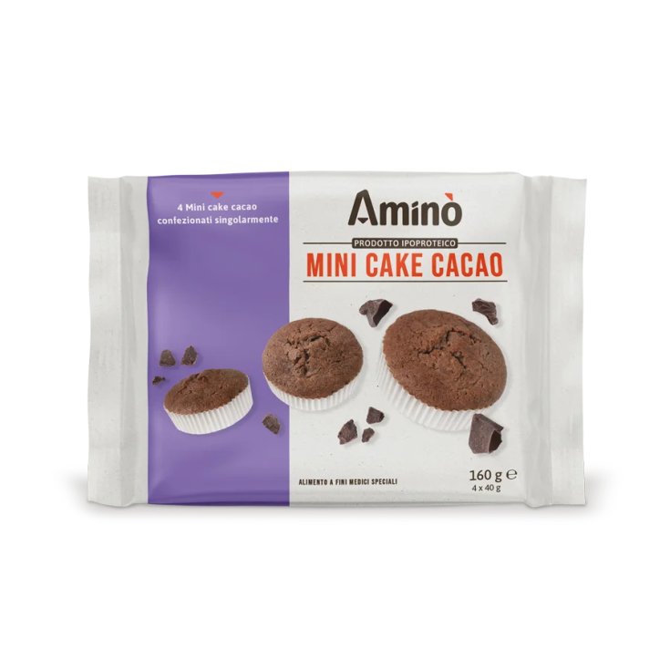 AMINO MINI CAKE COCOA 4PCS