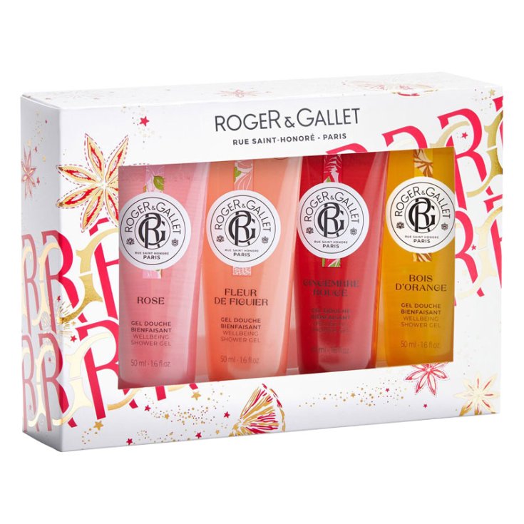 R&G CHRISTMAS SET 4 SHOWER GEL 50ML